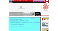 Desktop Screenshot of canadiantruckdriverjobs.com